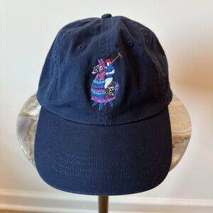 Polo Ralph Lauren Fortnite Llama Adjustable Hat Blue Navy